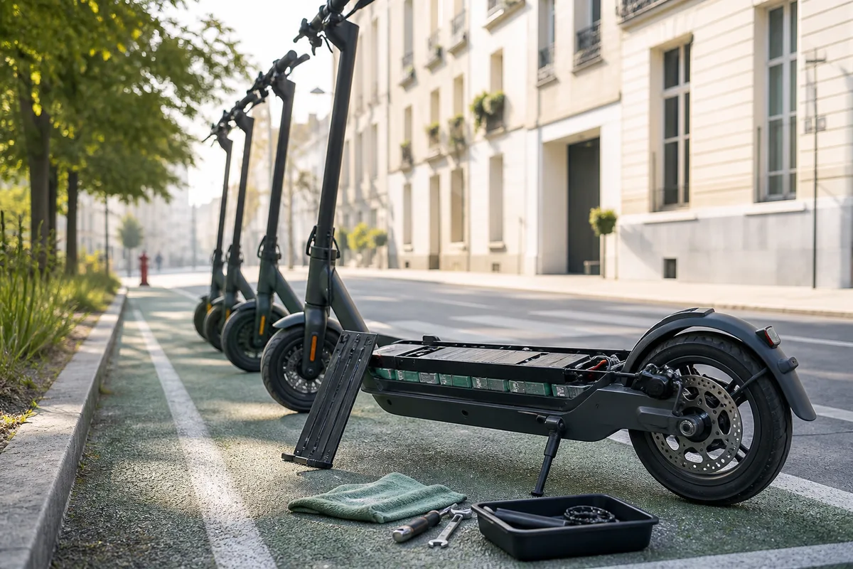 Entretenir sa trottinette électrique : batterie, pneus, freins
